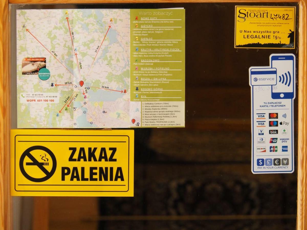 Pokoje Zabi Staw Mikołajki Exterior foto